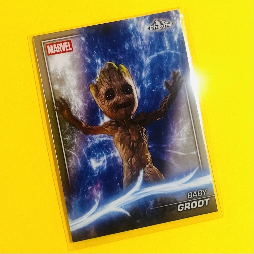 2025 Topps Marvel Chrome Baby Groot Guardians of the Galaxy Phase‎ Three #73